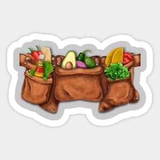 Taco Toolbelt Sticker